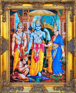 CV66F Ram Darbar Classic Canvas Art